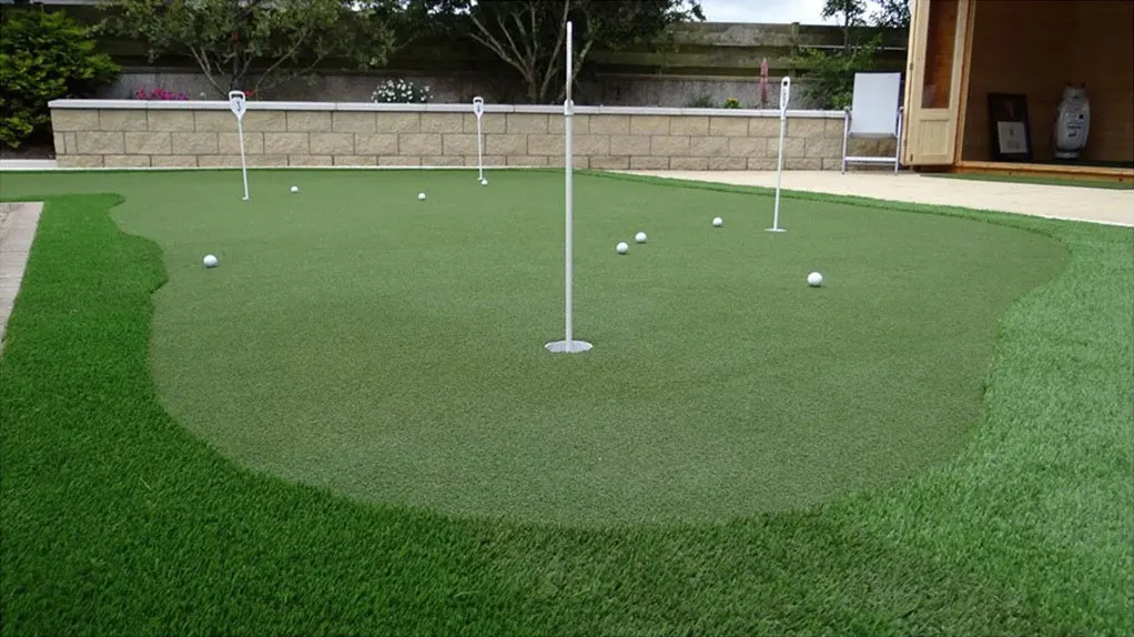 wholesale outdoor golf turf putting green artificial grass for golf field