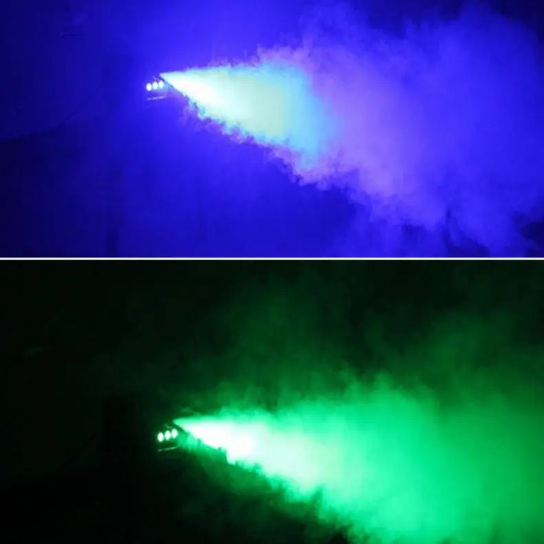 400W RGB LED DJ Fog Machine Portable Christmas Day Low Smoke Machine For Parties And Spectacle