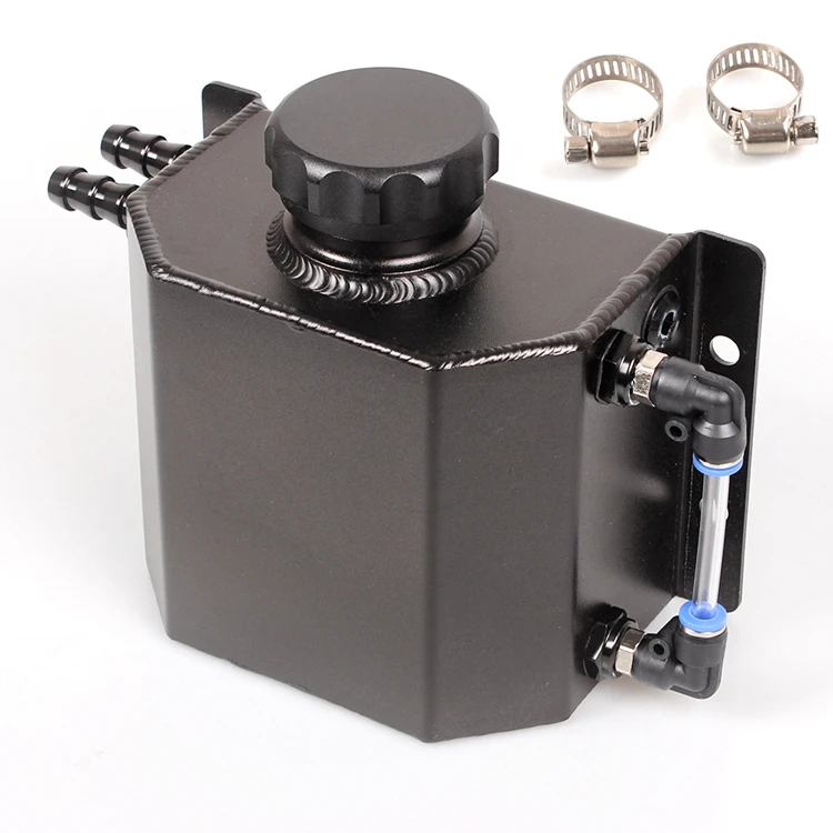 XuZhong Universal Racing Oil Catch Tank Square Aluminum  Fuel Tank Oil Catch Can 1L