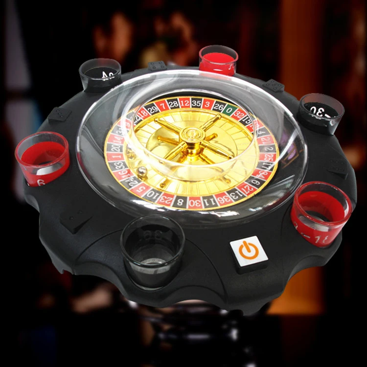 Popular Shot Drinking Game Roulette Shot Game Electronical Roulette Wheel New Electronic Roulette