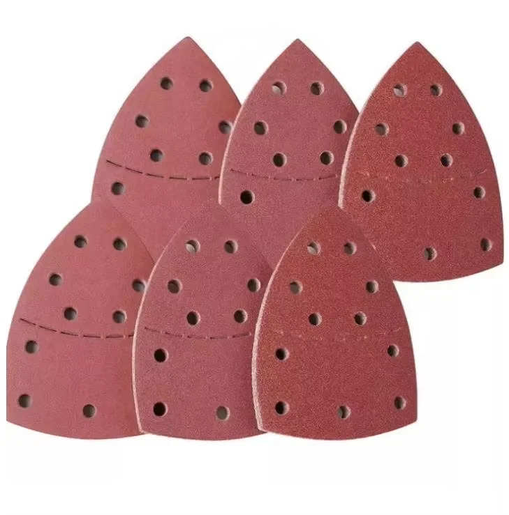 Direct Sale Manufacturer Self-Adhesive Flocking Sand disc Aluminum Oxide Silicon Carbide Wood SANDING Flapping Abrasives