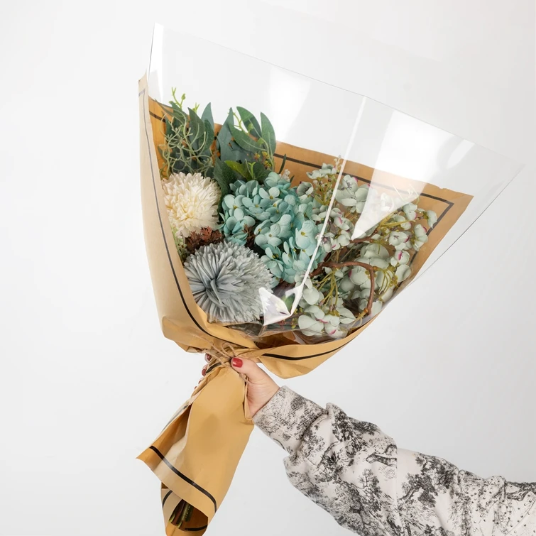 
Factory supply low price transparent color cellophane packing tissue paper 