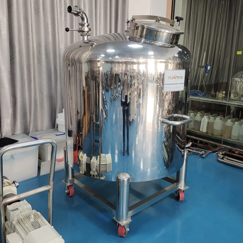 movable stainless steel leakage proof safe full sealed type oil fuel chemical storage tanks