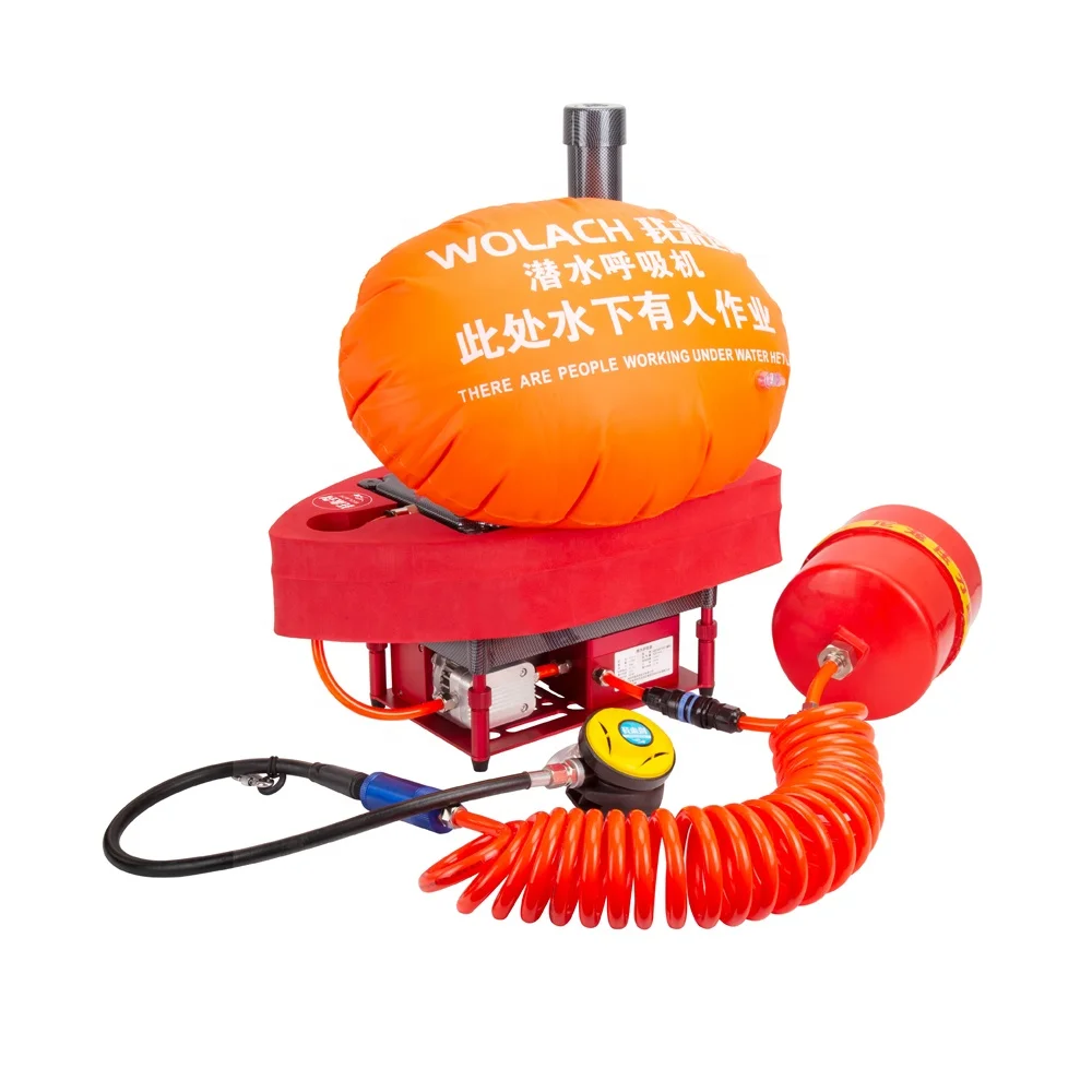 New 12 Meters Depth 4.5hours Scuba Diving Equipment Diving Ventilator Compressors Motor Replaceable