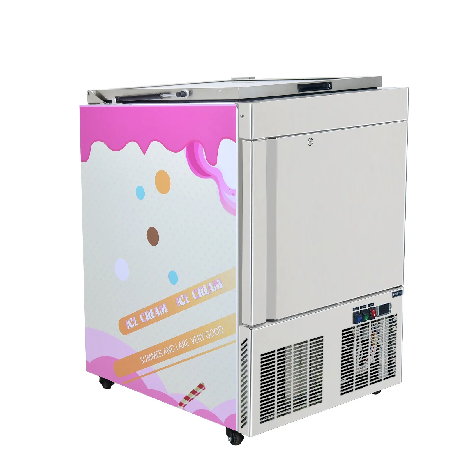 6 pans and 2 trays blast shock freezing  freezer/blast shock freezing chiller/flash shock feezing freezer for ice cream gelato
