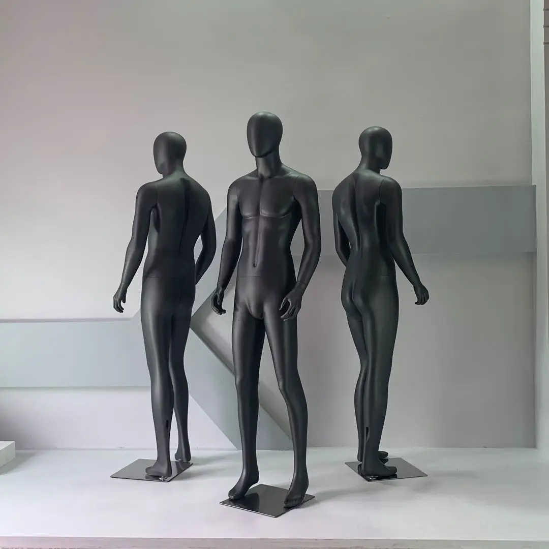 High Quality Athletic Fiberglass Full Body Male Mannequins