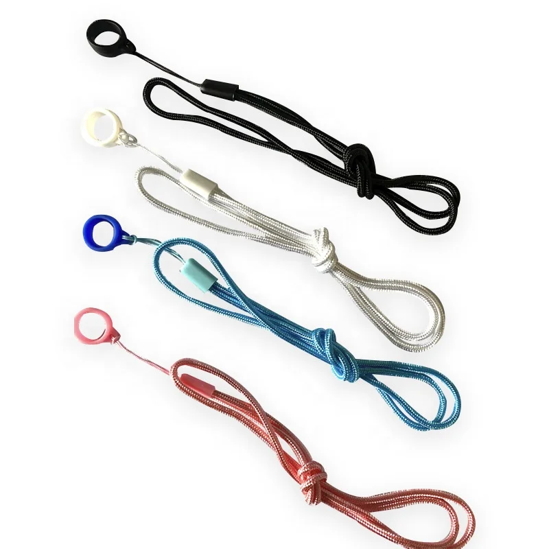 Тканый Круглый Полиэфирный шнурок для вейпа с силиконовым кольцом для аксессуаров для электронных сигарет