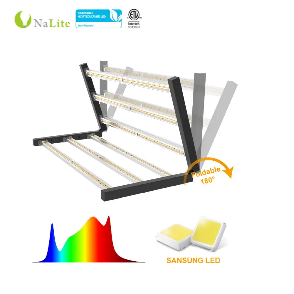 Nalite Full Spectrum Led Grow Light With Red 750Nm Ir Uv For Indoor Plants Replacing Gavit Hps 1000W