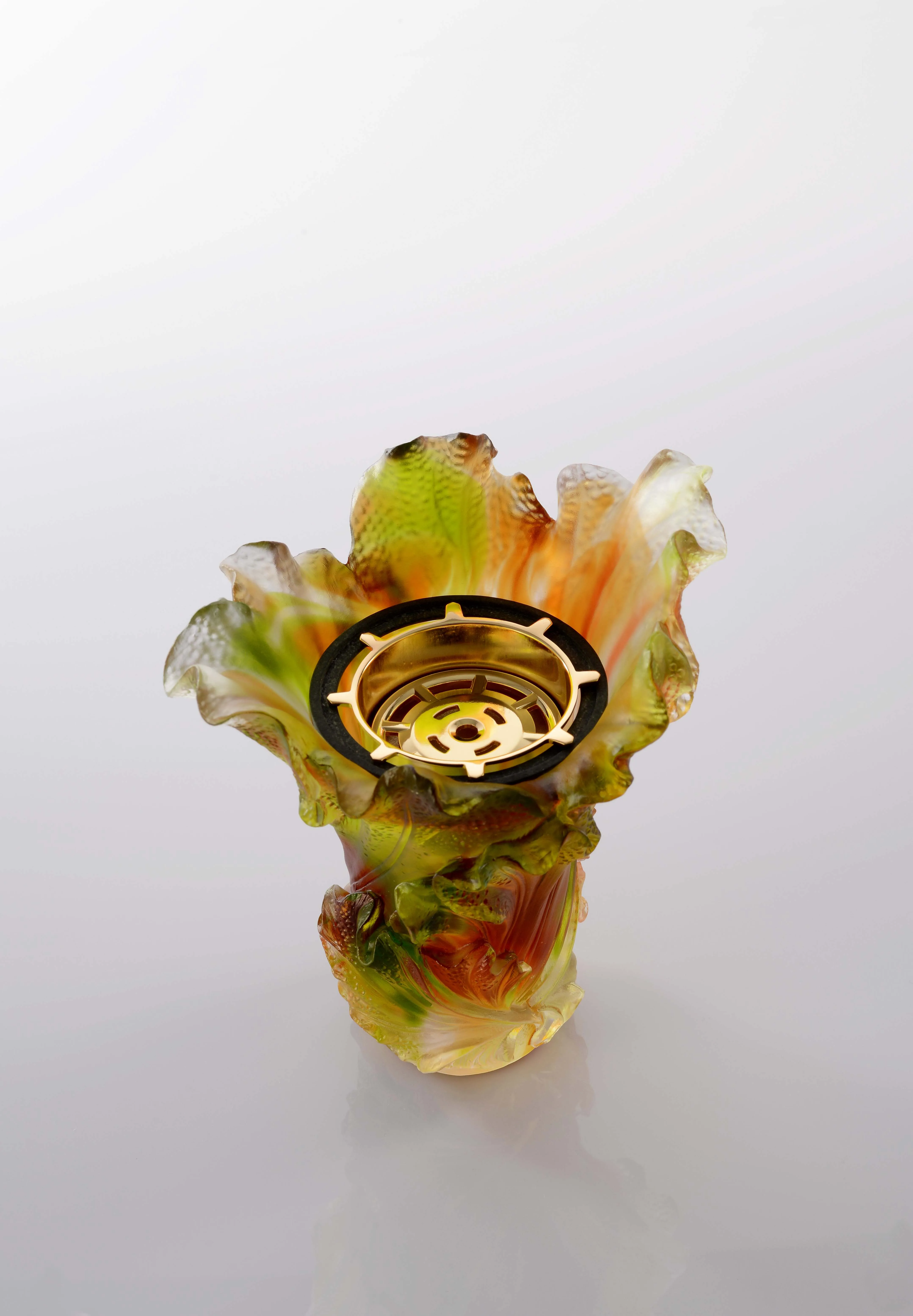 Красивая масляная курильница Ближнего Востока liuli Crystal bakhoor для свадебного