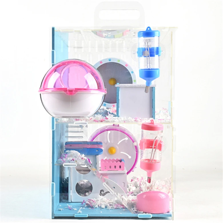 Quality-Assured New Fashion Double Deck Hamster Big Cage