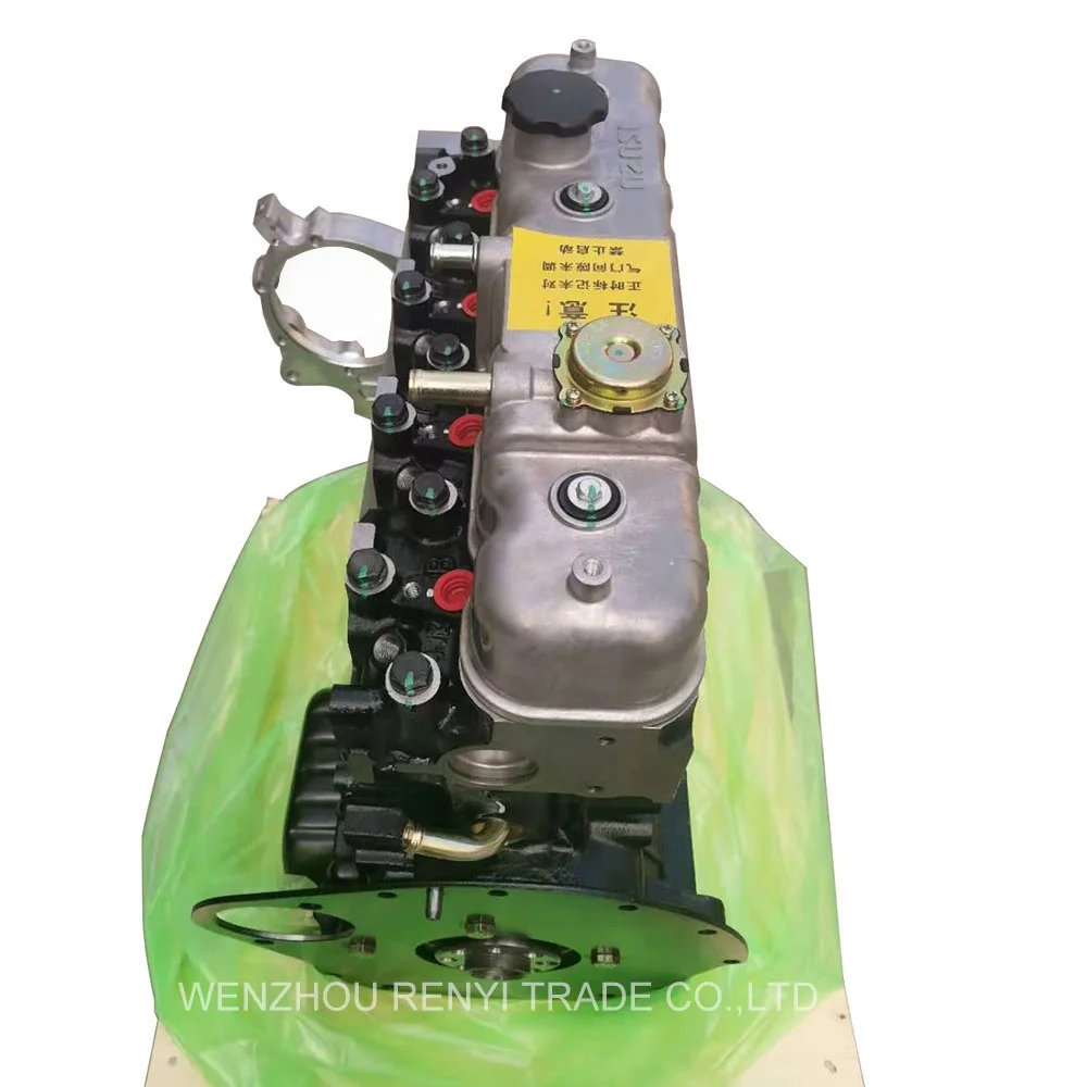 Diesel engine replace part 4KH1 long block assy EUR 5 600P assembly for truck