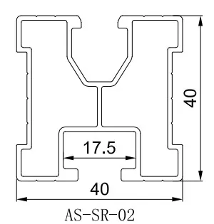 Solar Panel Photovoltaic Mounting Bracket Structure Rail T Bolt Extruded Aluminum Profile