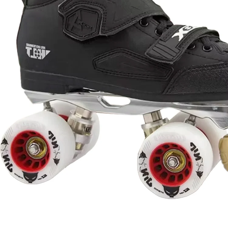 Hot sale black quad skate wheels 4 wheels roller for adults children