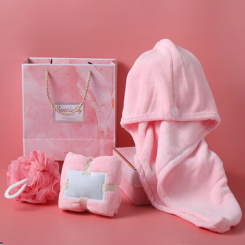 Three-Piece Suit Bath Bathroom Accessories Set Skin Care Gift Box