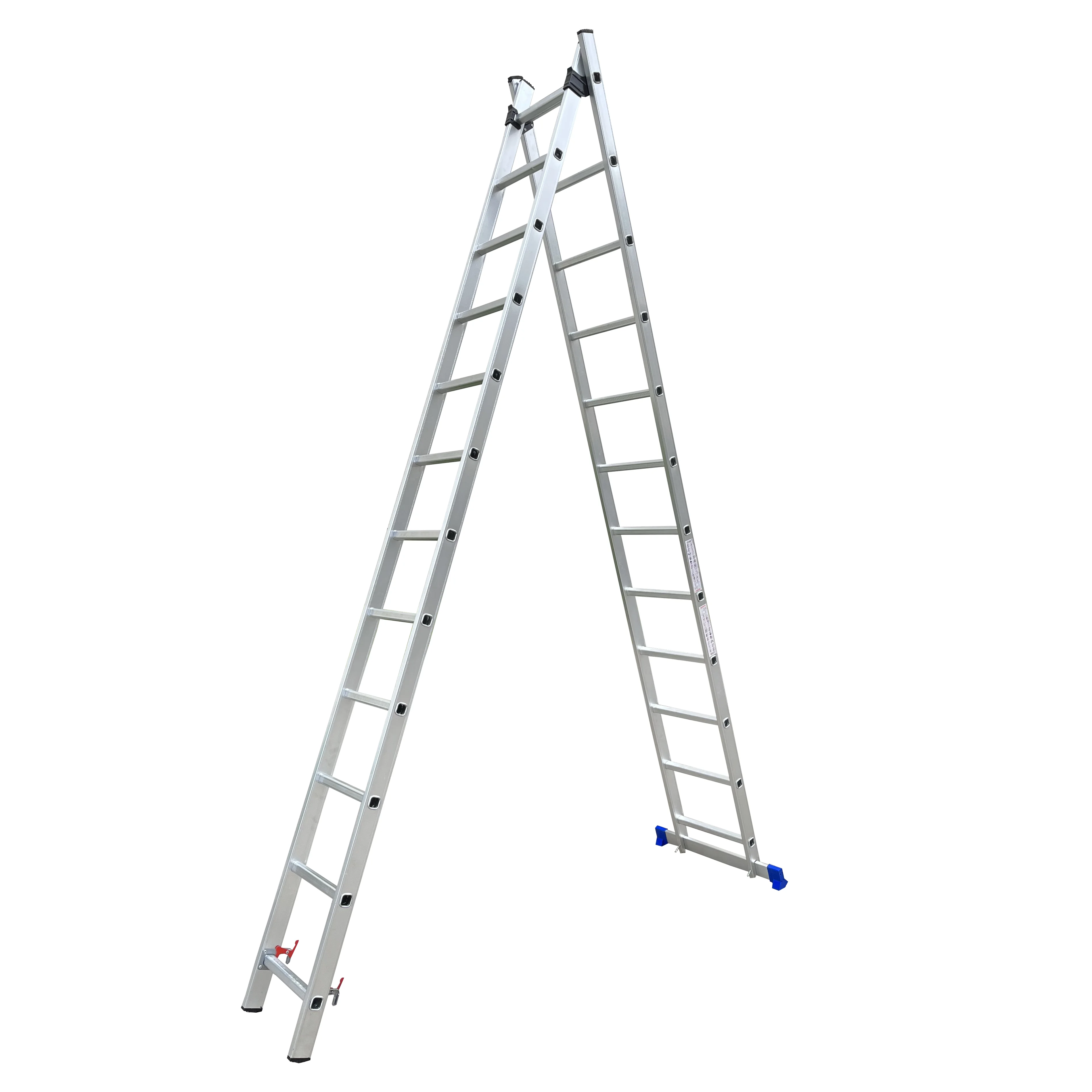 Aluminum Telescopic EN131 Ladder 5 M 8 M Home Industrial Warehouse Ladder for Sale