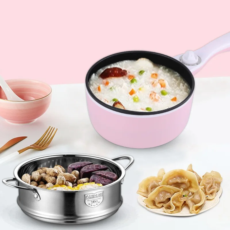 Л кухонная электрическая кастрюля для приготовления пищи, многофункциональная бытовая электрическая сковорода для приготовления пищи с паровой