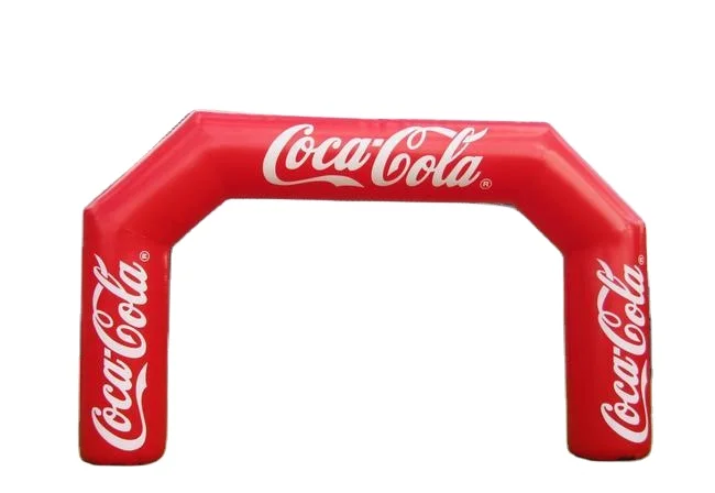 Aero 2022 White hot sale  Customized inflatable arch gate finish line start line for race inflatable angle arch