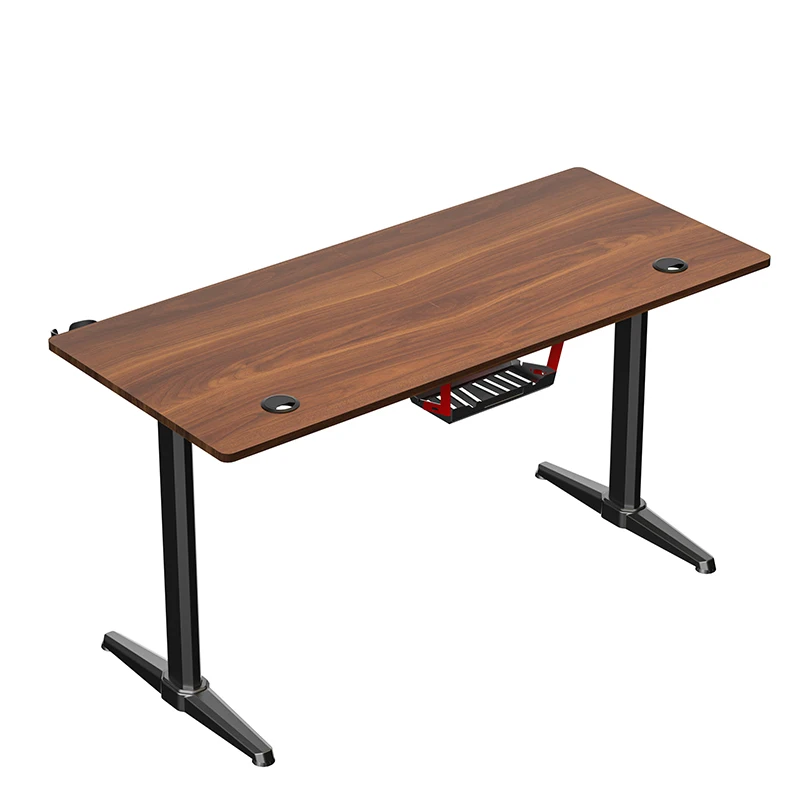 Electric Standing Desk 48 x 24 Inches Stand up Desk  Height Adjustable Sit Stand Desk Black Frame Office table