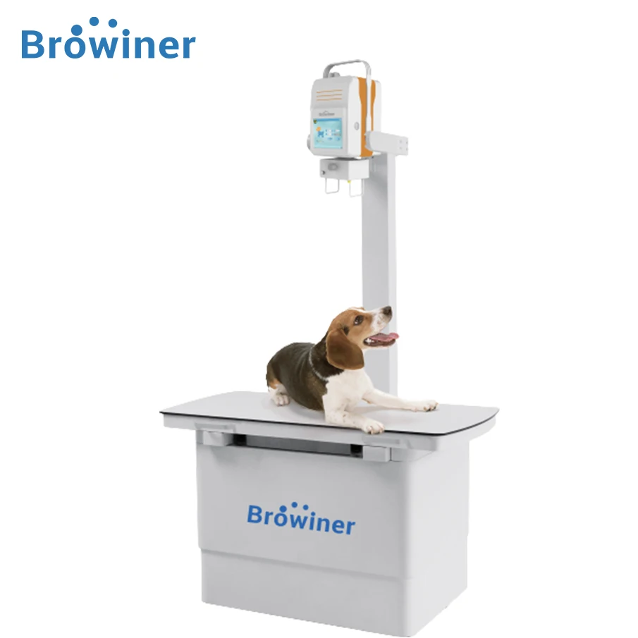 Browiner High Power Lithium Battery High Frequency Digital Portable X Ray Machine Veterinary X-Ray Beatle-05VN-T&Beatle-05V