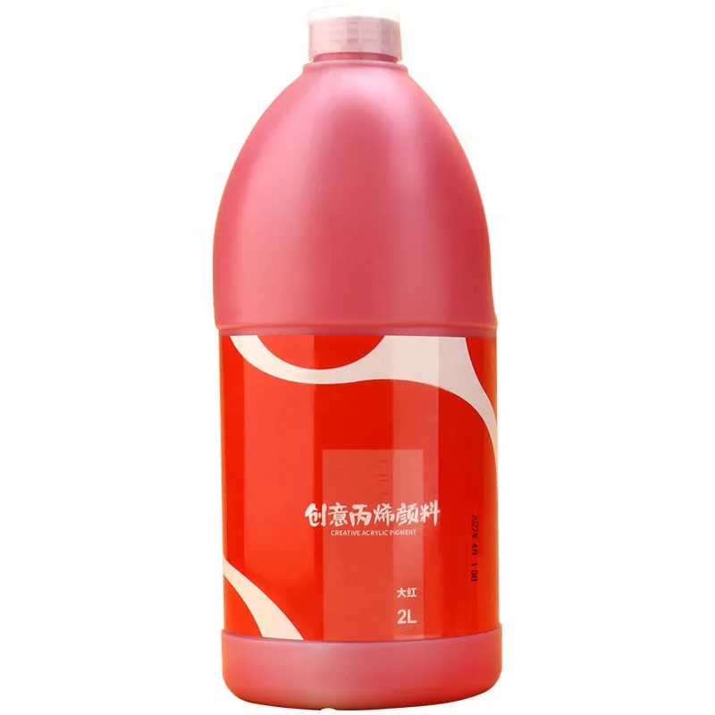 Meihui Art 2L Acrylic Color 1/2 Gallon 2 Liters  Discovery School Acrylic Paint for Students and Artists Painting
