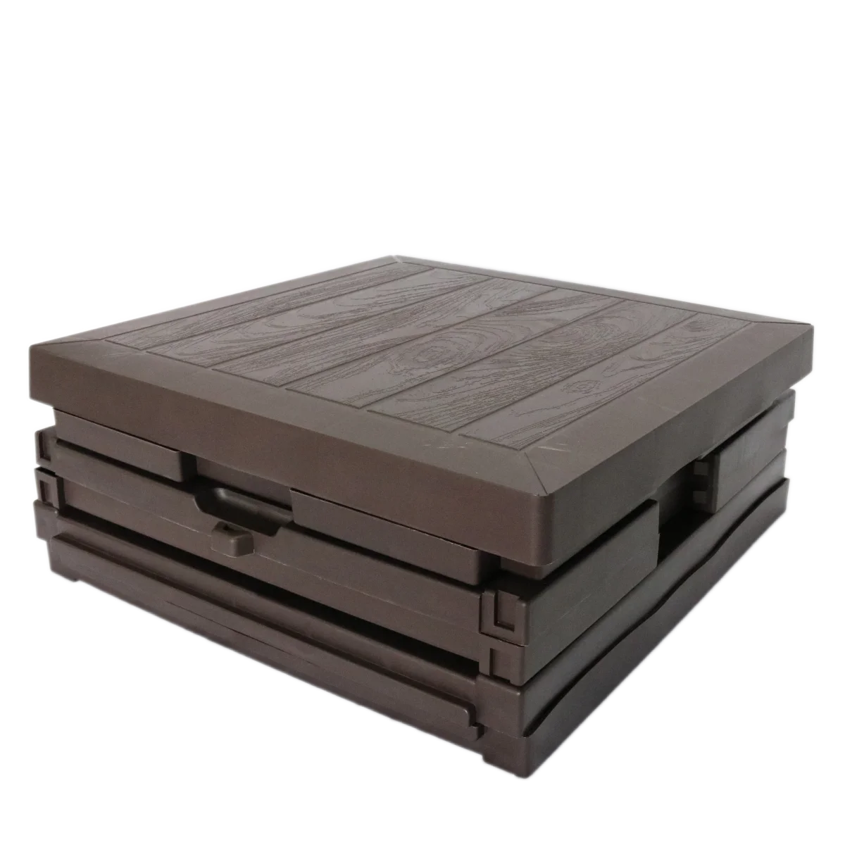 Proworx Plastic Outdoor Waterproof Underbed Foldable Garden Patio Furniture Cushion Deck Camping Storage Box With Lid