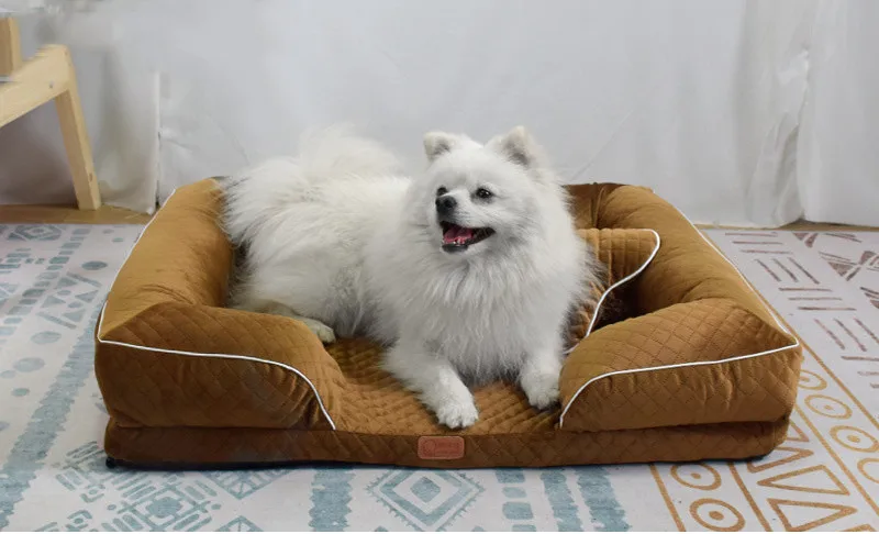 Four Seasons Universal Large Dog Bed Washable Luxury Dog Sofa Bed