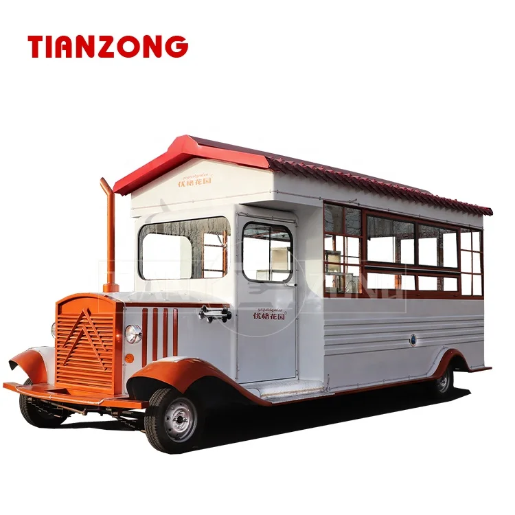 TIANZONG V5 photography studio food truck for sale food trailers fully equipped mobile food van