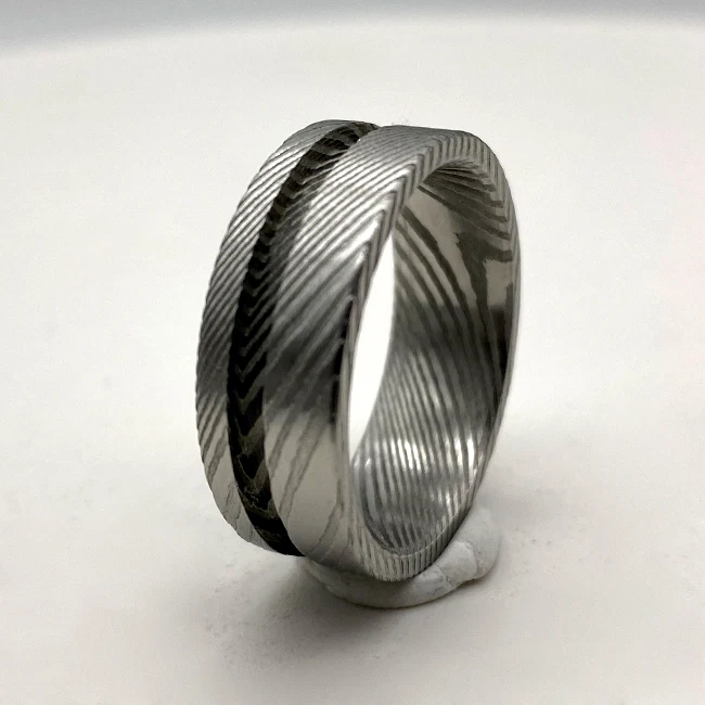 Damascus steel Hot Sale 2022 New Product For Men Party Gift Engagement  OEM  RIng