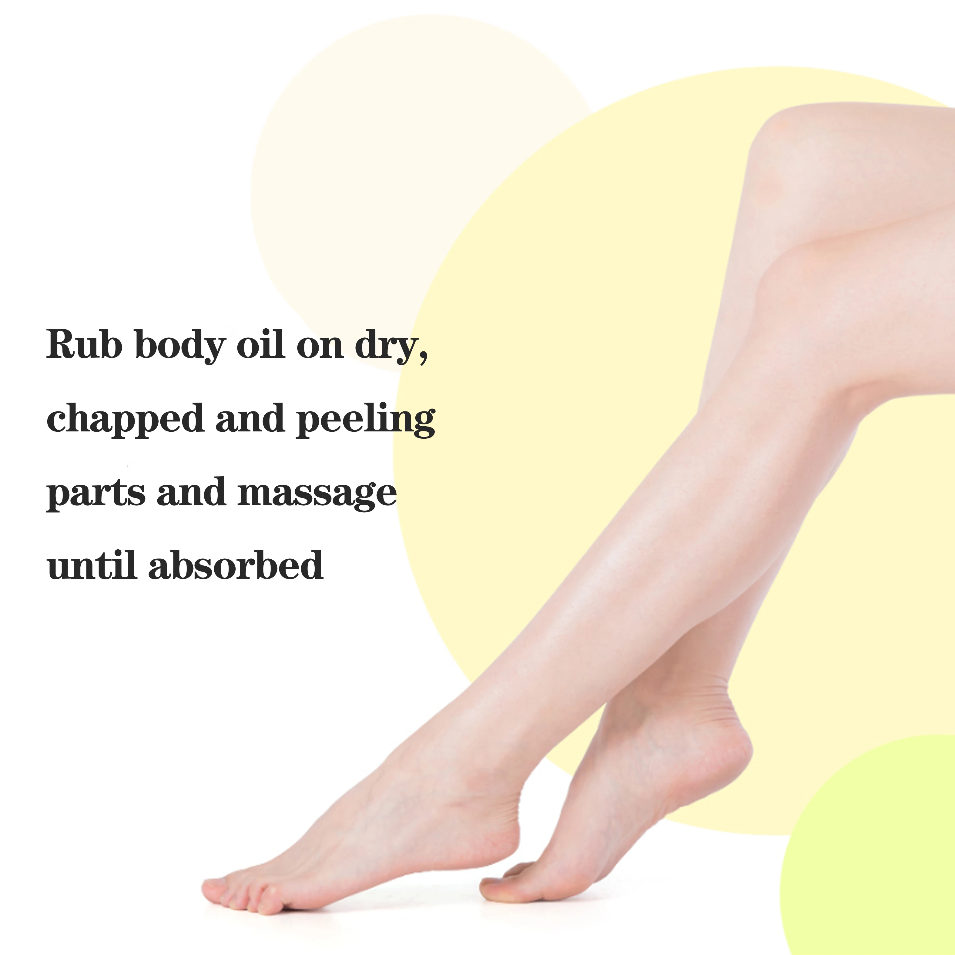 Private Label  Firming Body Oil Lightweight & Non-Greasy Anti-Aging Moisturizer Vegan Body Massage Oil