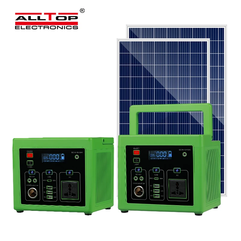 Wholesale Portable Emergency Solar Generator Lighting Kit Solar Powered Electric Generator Home System for Outdoor Camping