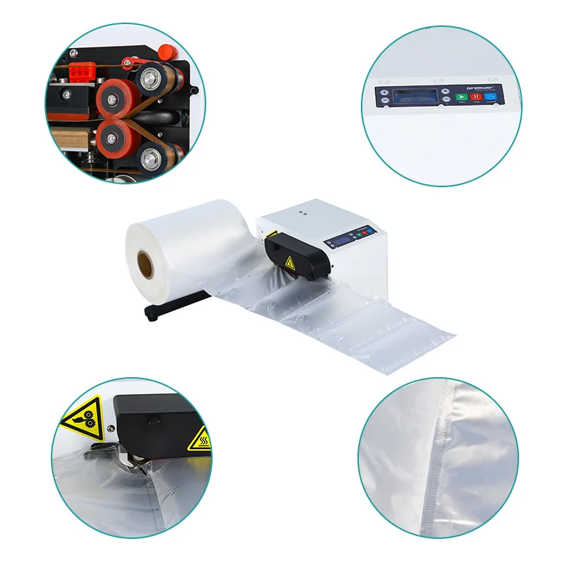  Fast Air Cushion Bubble Plant Wrap Machine For