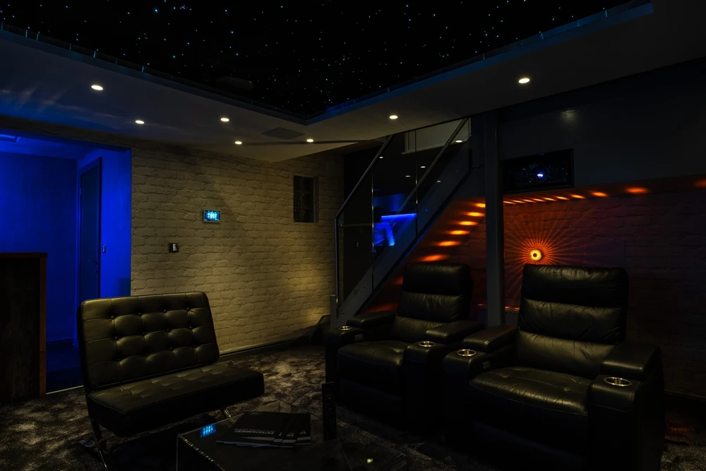 LED Star ceiling lights with multi-color for a bayroom