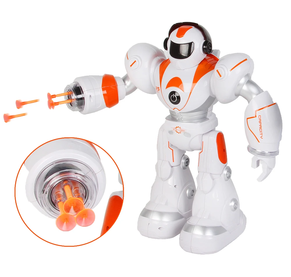 Rc Robot Toy With Music and Lights Gesture Control RC Intelligent Programmable Robot Toys Gift