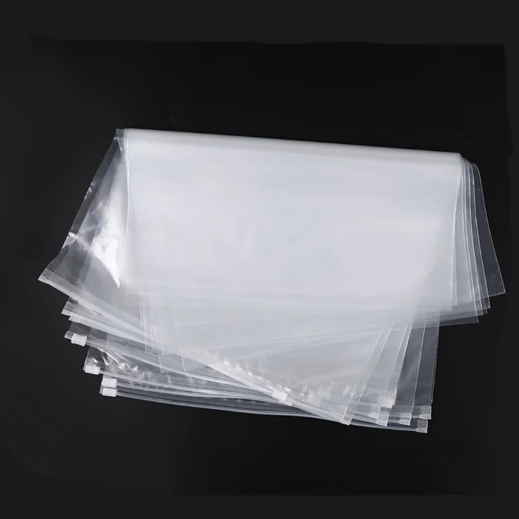 
Factory cheap wholesale frosted ziplock bag for clothing garment swimwear (70microns,1 batch = 1 Bags=100 pcs) 