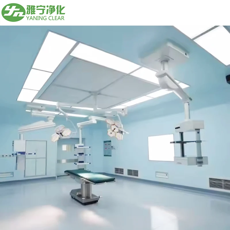 YANING Hospital Ultra-clean Operating room equipment 1000 laminar flow ceiling