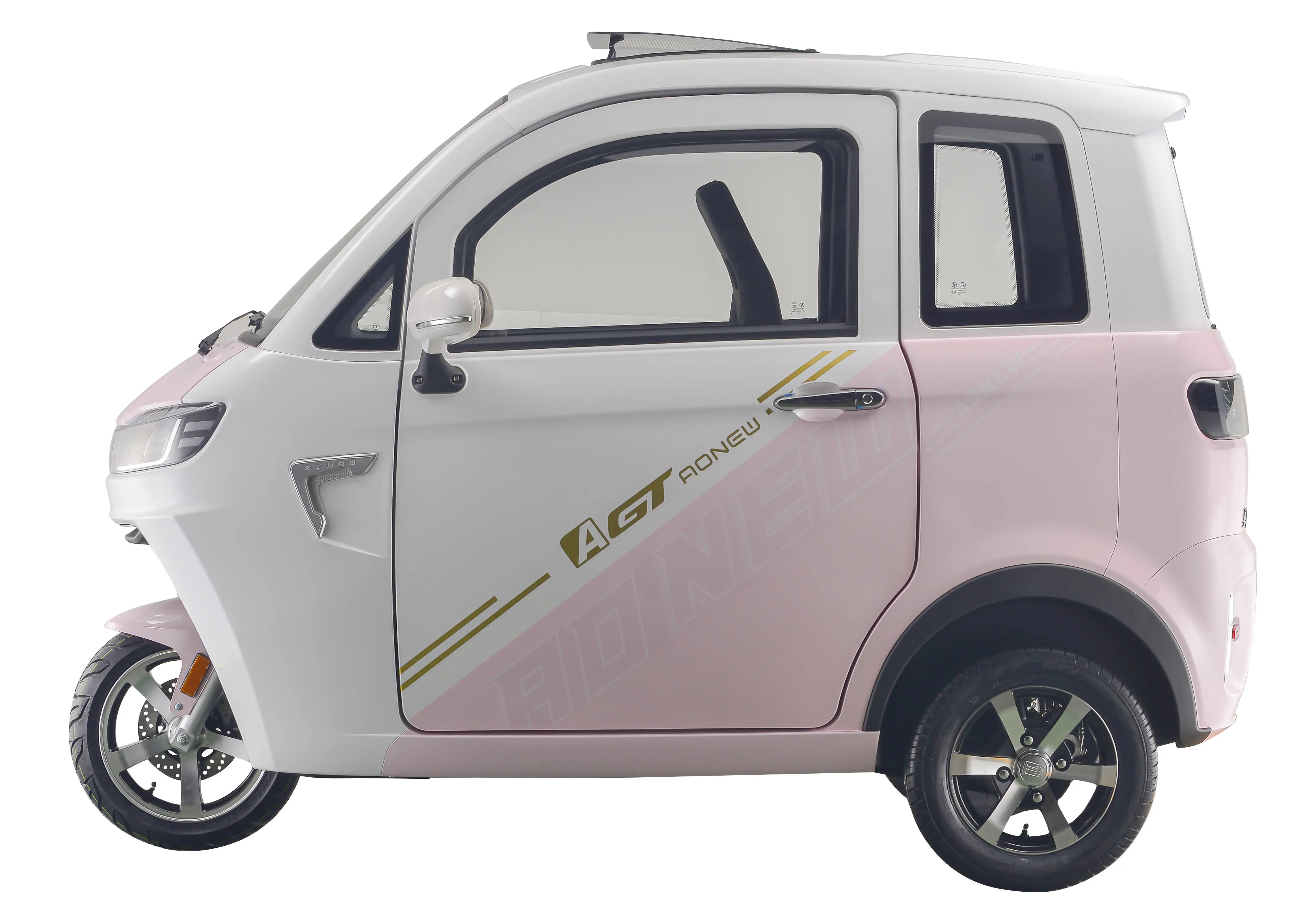 Chinese Factory Big Power Electric Tricycle Enclosed Body 3 Wheels Electric Scooter With EEC/COC