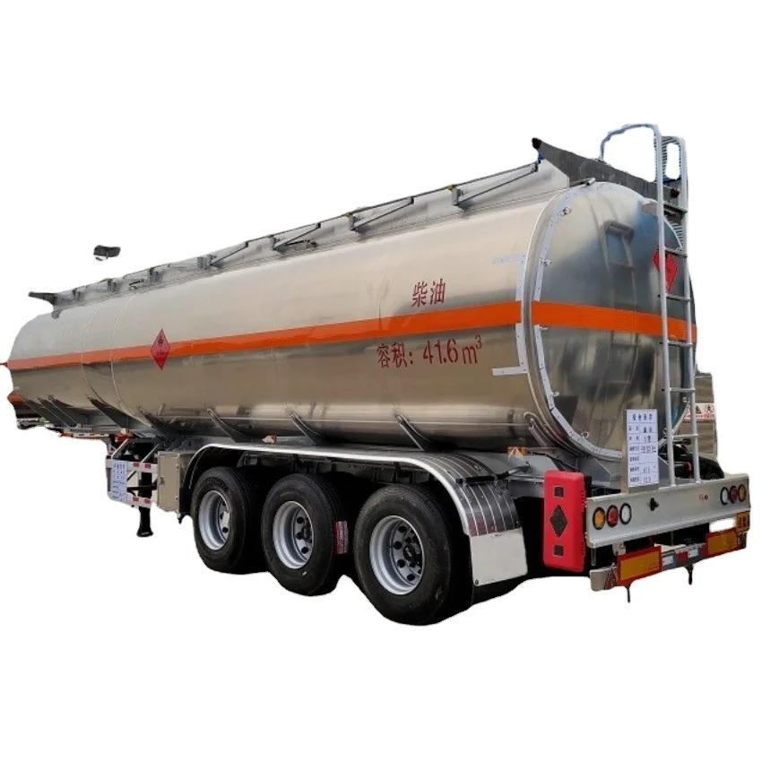 40000 45000 50000 liters oil fuel tanker transportation tank semi trailer
