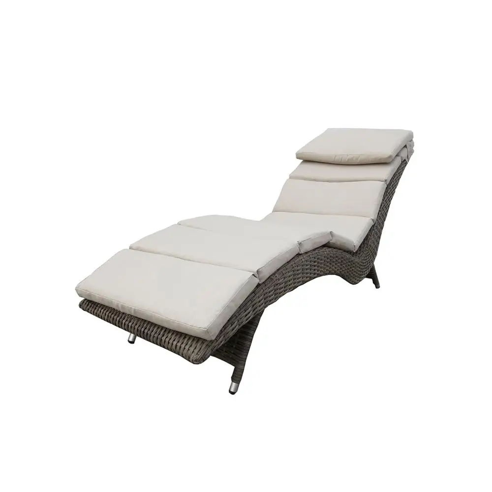 All Weather Patio Furniture Wicker Rattan Outdoor Daybed And Outdoor Rattan Sun Lounger