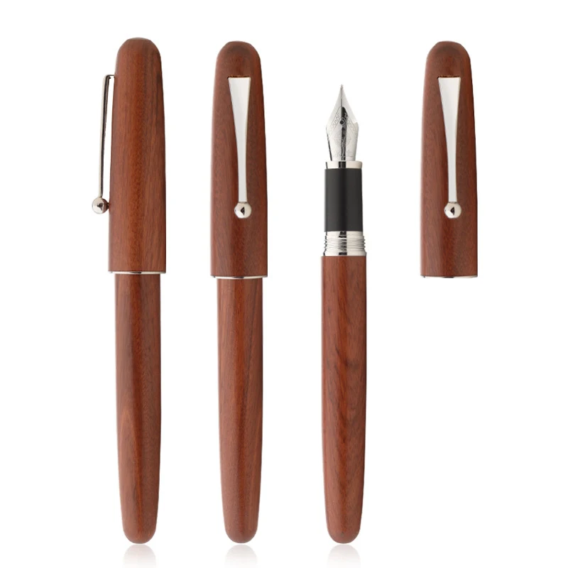 XIER Luxuriating wooden fountain pen 2022 novel design high-end gift pen custom logo business office gift