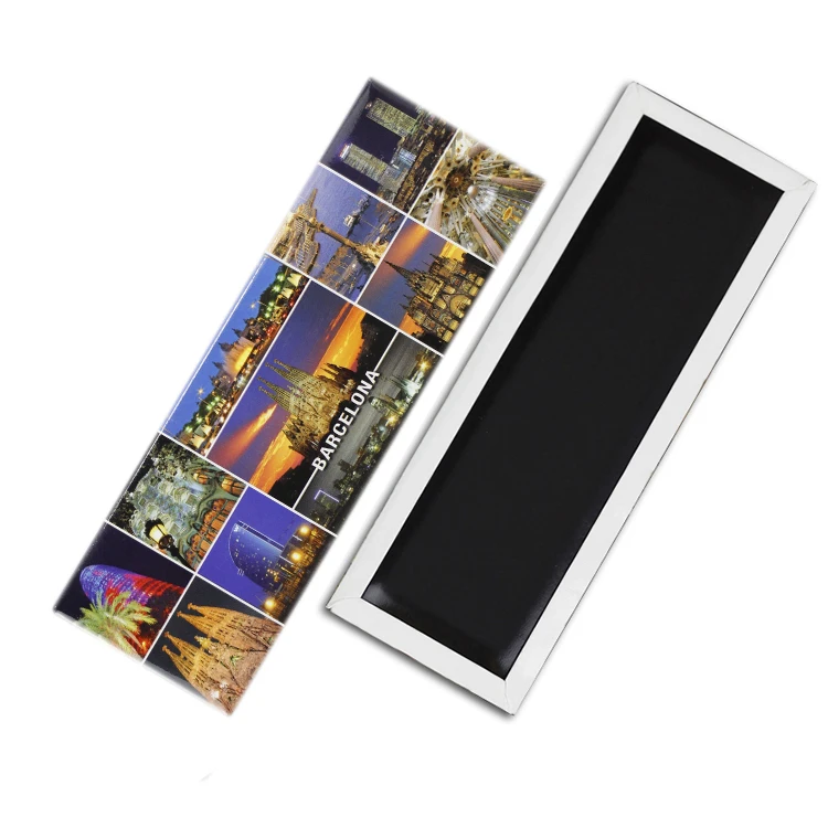 Wholesale 90*65mm Tin World City Travel China Suppliers Material Sydney Tinplate Megnet Customized Tourist Souvenir Metal Fridge Magnet