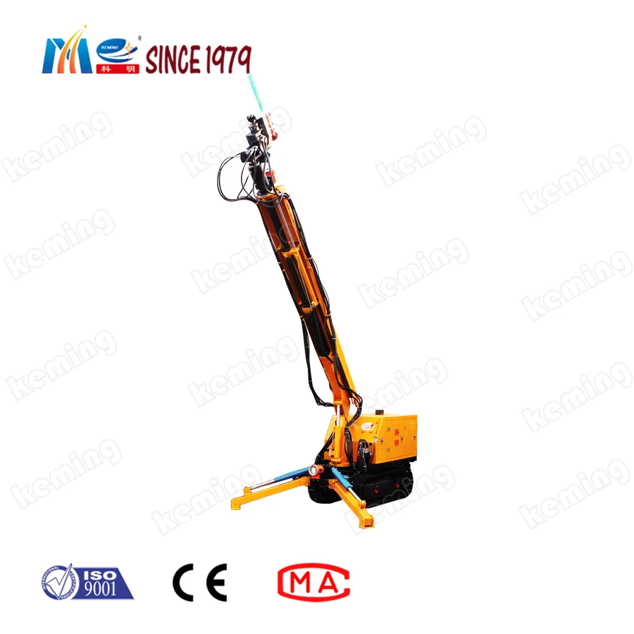 6 m Spraying Height Shotcrete Robot 360 and 240 Degree Gun Remote Control Robotic Arm for Concrete Gunite