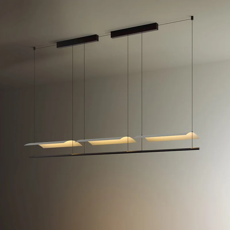 Minimalist Restaurant Lamp Chandelier Bedroom Living Room Table Chandelier New Italian Style Modern LED Custom 80 Safe Package