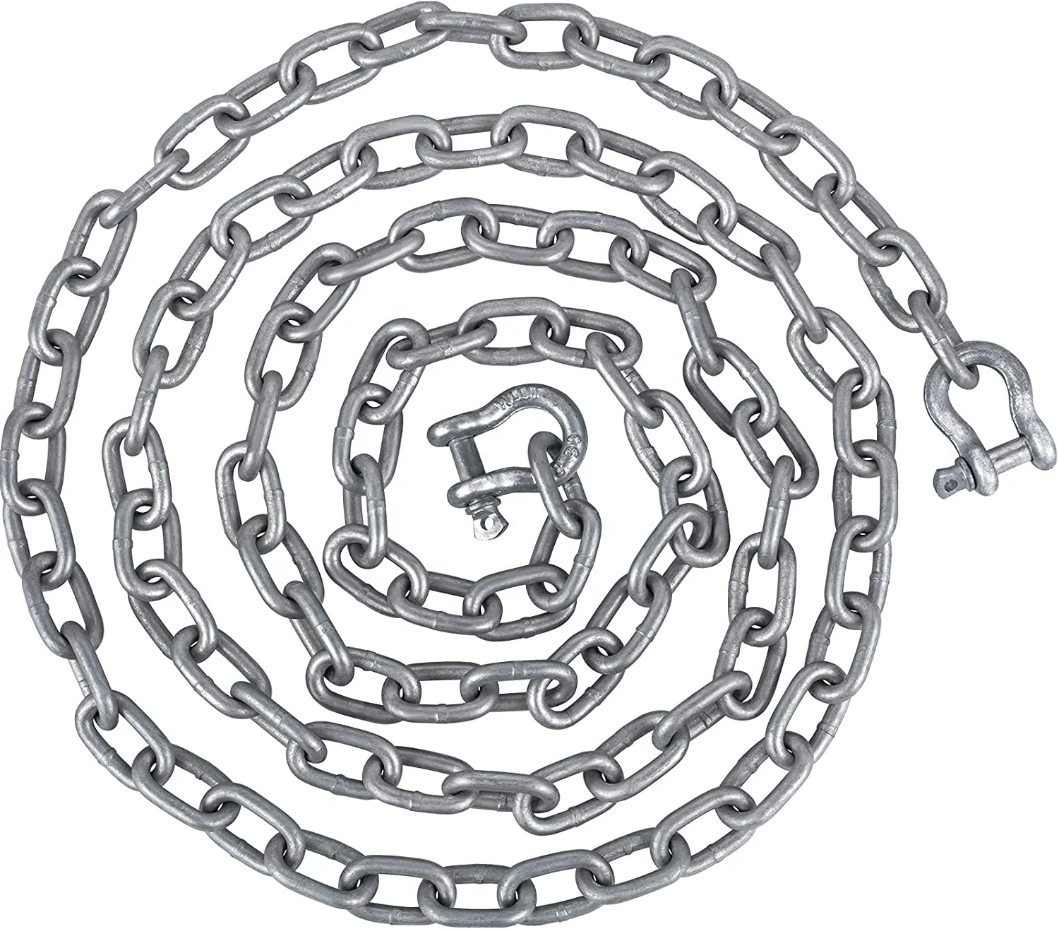 Factory direct sales, STUD STEEL LINK CHAINS & STUDLESS LONG Steel LINK CHAINS USED FOR ANCHORING MOORING AND BALLAST