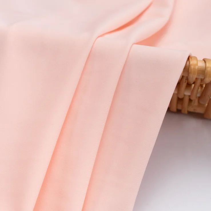 
Wholesale matt warp knit 4 way stretch nylon lycra spandex swimwear fabric recycled fabric with good color fastness 