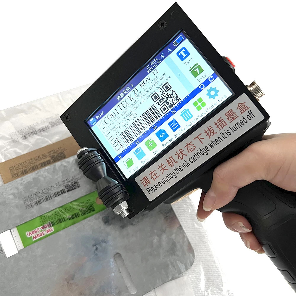 Coditeck 20 languages 12.7mm fastjet inkjet printer