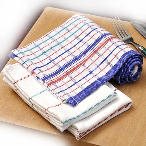 Commercial Check Dobby Tea Towel 100% Cotton 47 x 76 cm 105 grams