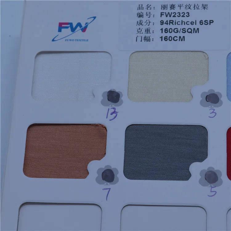 2020  4 WAYS  STRETCH RICHCEL SPANSEX  JERSEY KNITTED FABRIC  FOR DRESS T SHIRT