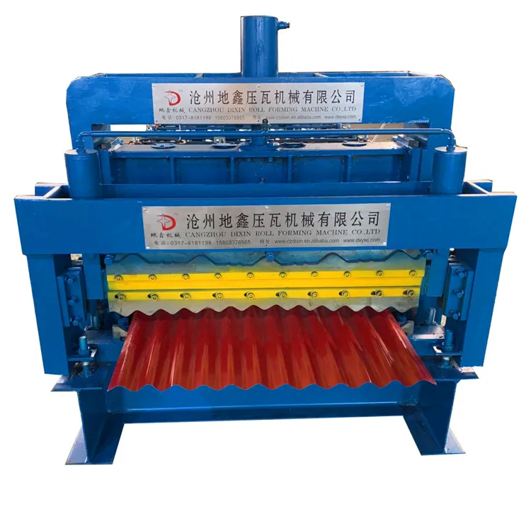 XN-686/762 double layer roof and wall panel making cold roll forming machine  profile framing for production  machine frame