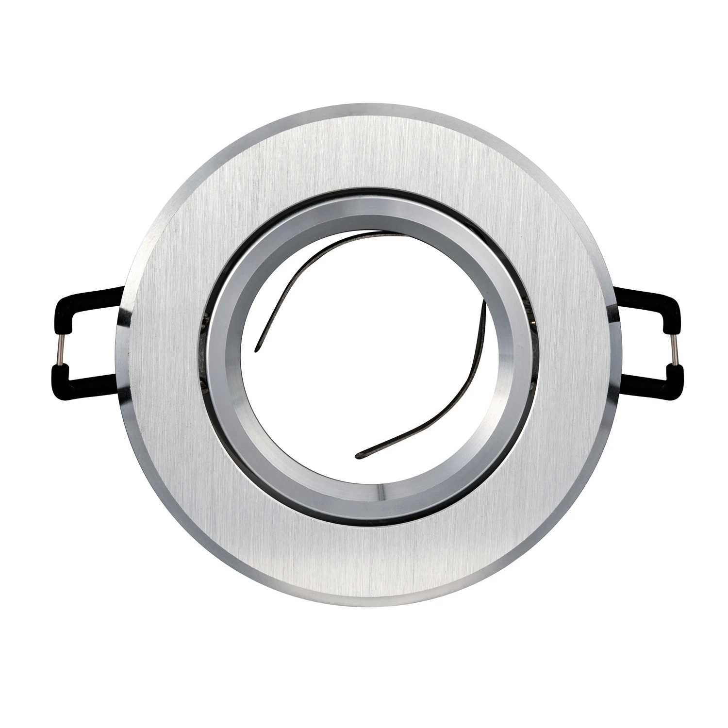 
Round Led Trimless Downlight Aluminum GU10 Led Bulb Housing For LED Ceiling Light Trim 