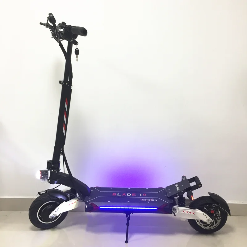2021 BLADE 10 electric scooter 60V Battery 2400W Off-Road Smart Electric Scooter Foldable Dual Motor Skateboard